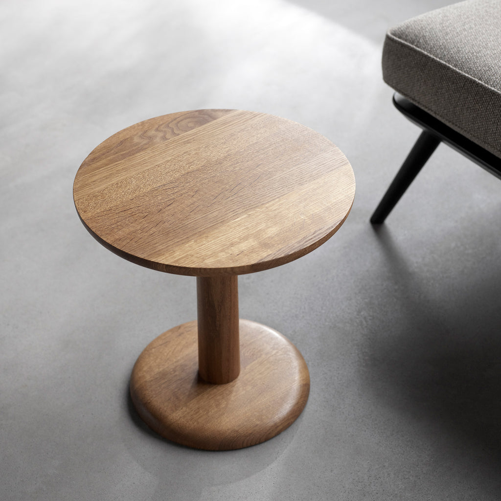 Goodee-Fredericia-Pon Side Table - Color - Oak Smoked Oiled