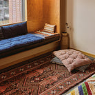 Goodee-Tensira-Kapok Mattress Bedroll - Color - Indigo Tie-Dye