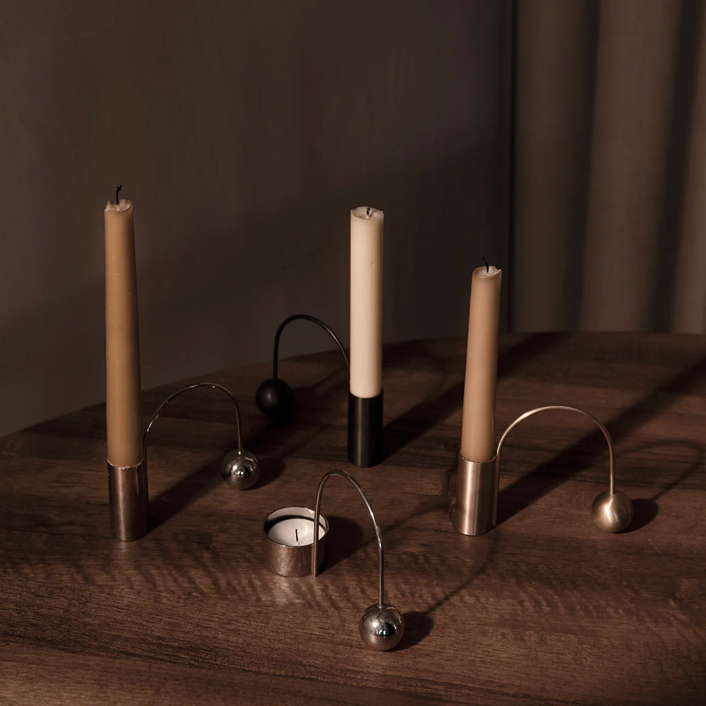 Goodee-Ferm Living-Pure Candles - set of 4 - Color - Calm Blend