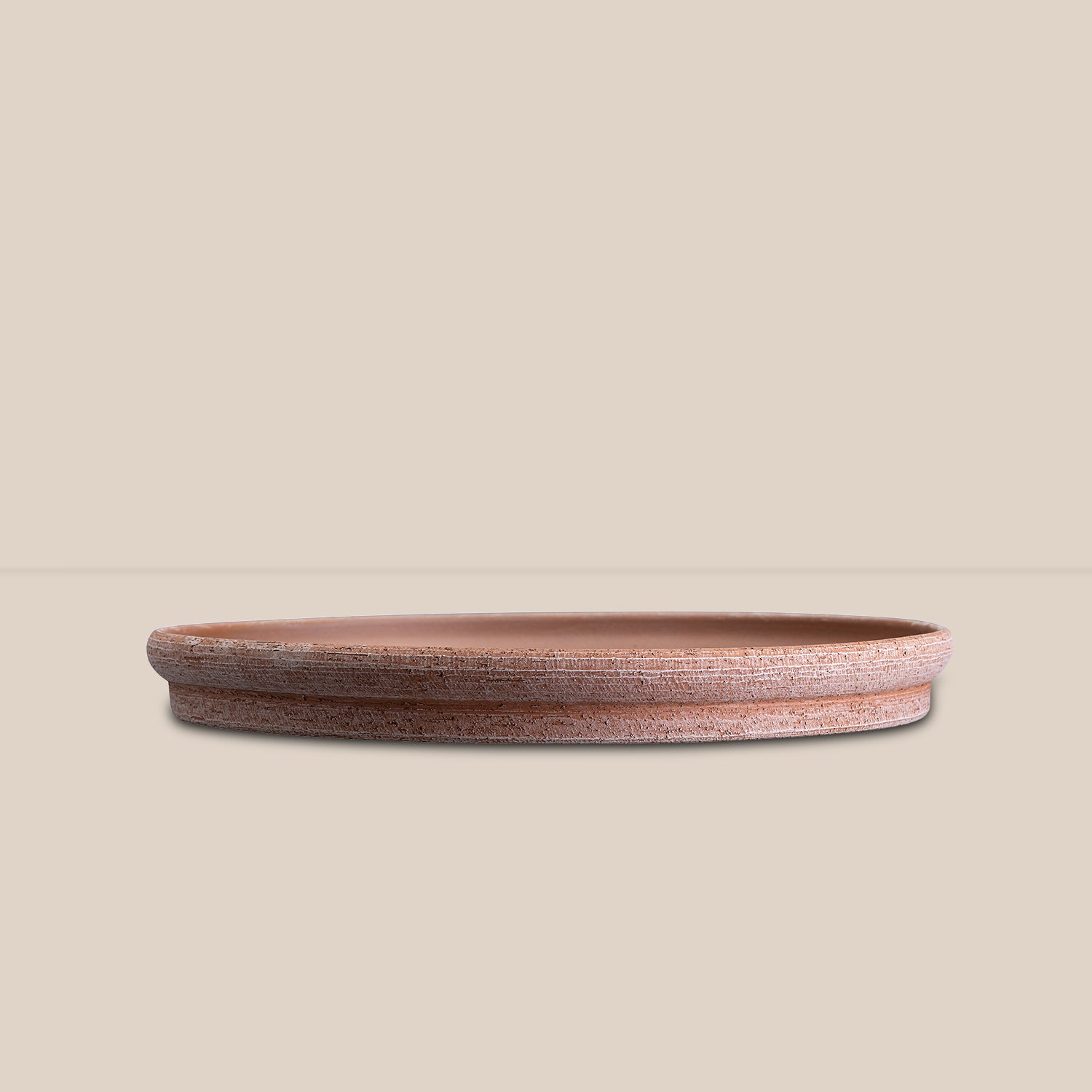Goodee-Bergs Potter-Modena Ø35 Planter & Saucer - Color - Raw Rosa
