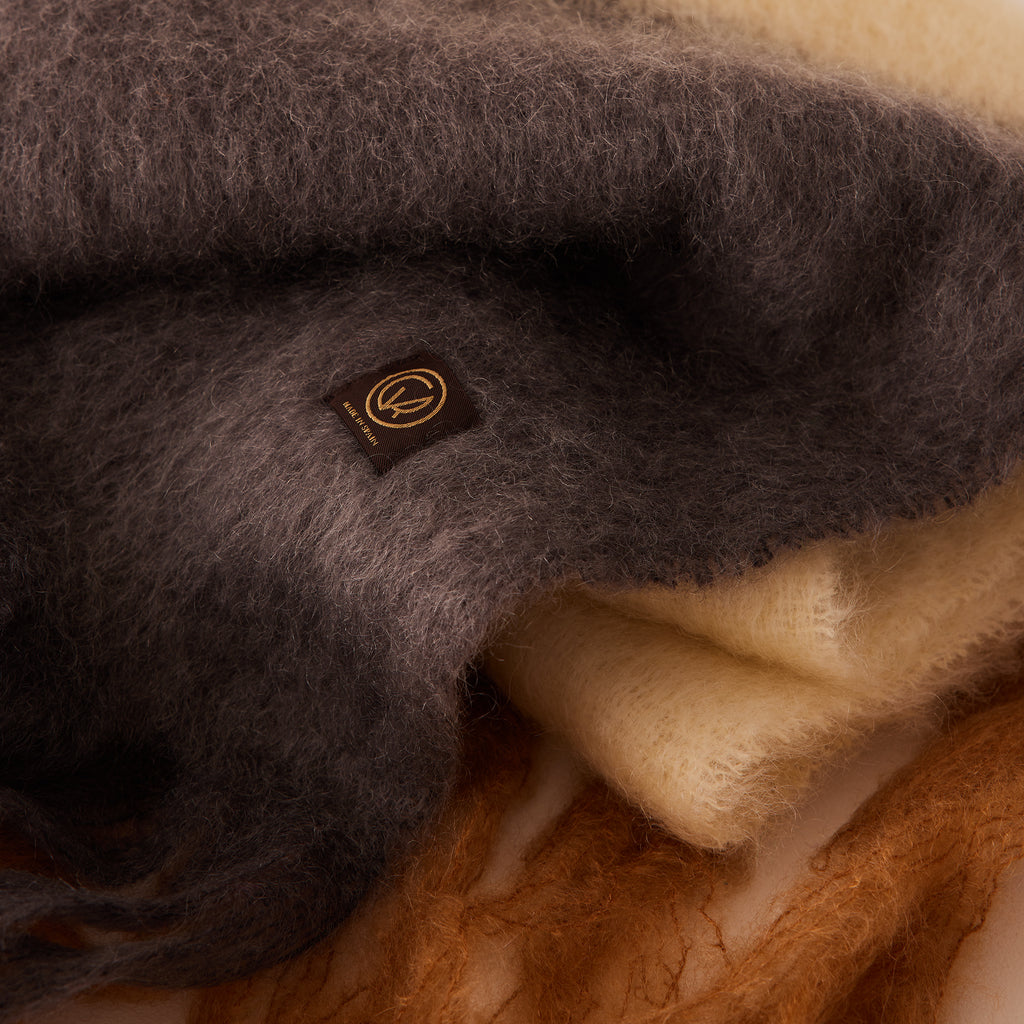 Goodee-Ezcaray-Color Block Scarf - Color - Camel/Cream/Charcoal