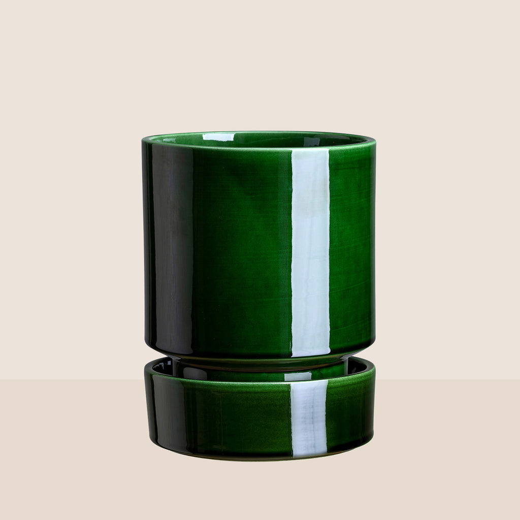 Goodee-Jardinière Potter-Hoff 14 - Couleur - Emerald Glazed