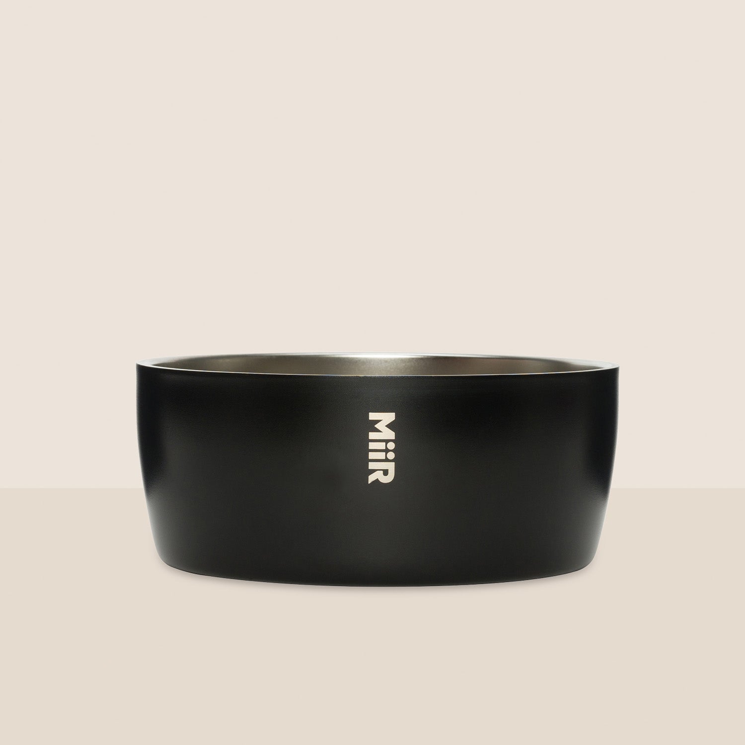Goodee-Miir-Stainless Steel Dog Bowl - Color - Black
