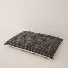 Goodee-Tensira-Dog Bed - Color - Black & Off-White Stripe