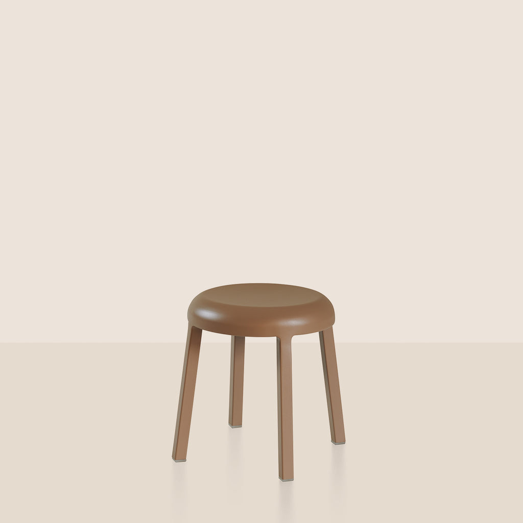 Goodee - Emeco - Za Mini Stool - Color - Sweater Brown