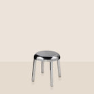 Goodee - Emeco - Za Mini Stool - Color - Hand Polished Aluminum