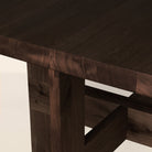 Goodee-Frama-Farmhouse Table - Pond - Color - Dark Oak