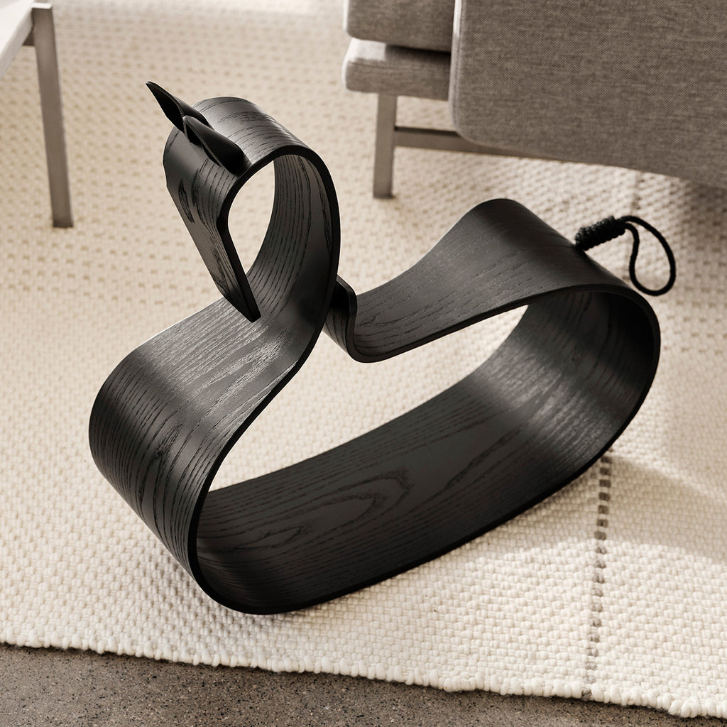 Goodee-Fritz Hansen-Rocking Horse - Couleur - Noir cendré