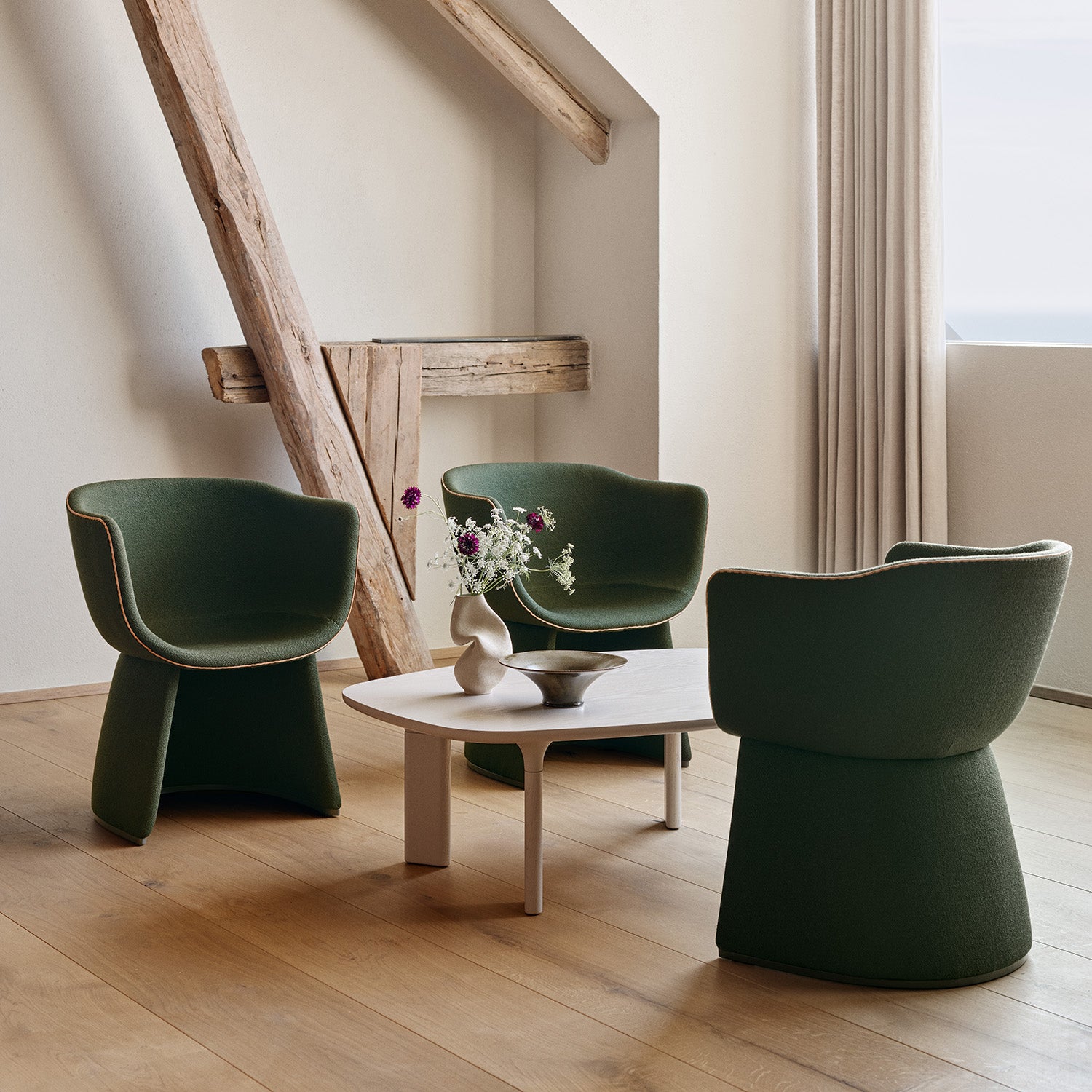 Goodee-Fritz Hansen-Monolit Lounge Chair - Color - Vidar 972