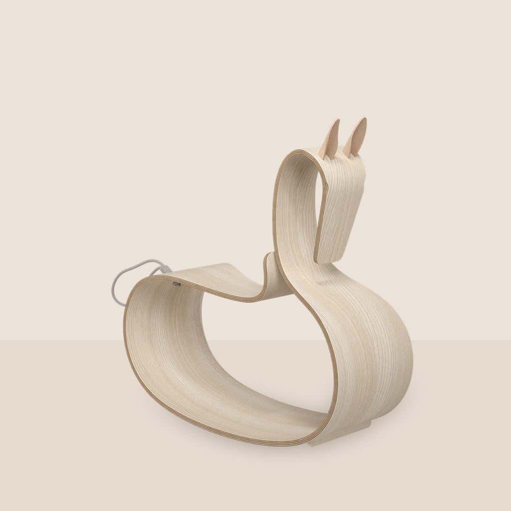 Goodee-Fritz Hansen-Rocking Horse - Couleur - Frêne