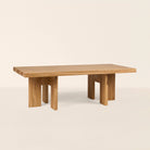 Goodee-Frama-Farmhouse Table - Rectangle - Color - Natural Oak