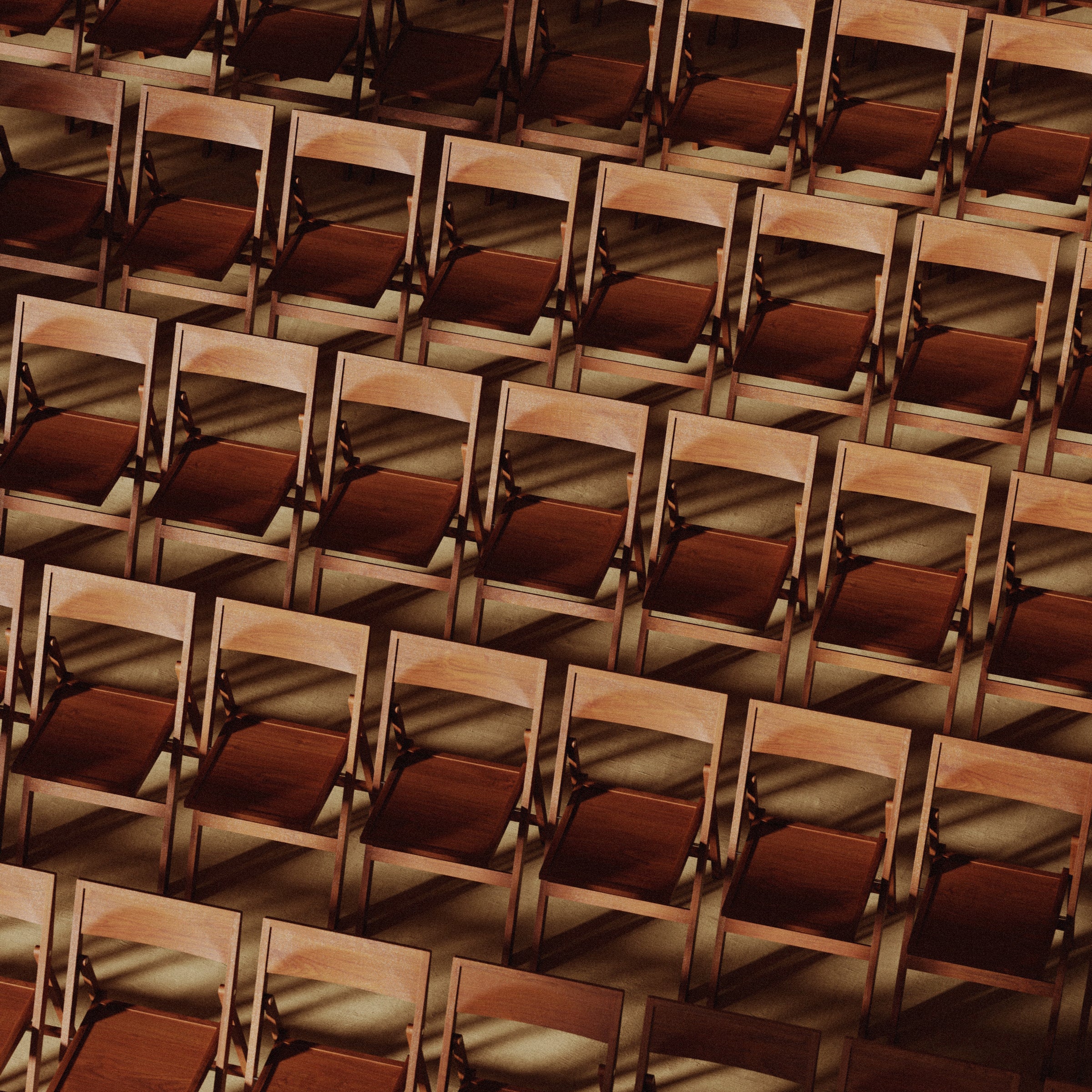 Goodee-Frama-Folding Flat Chair - Color - Warm Brown Birch