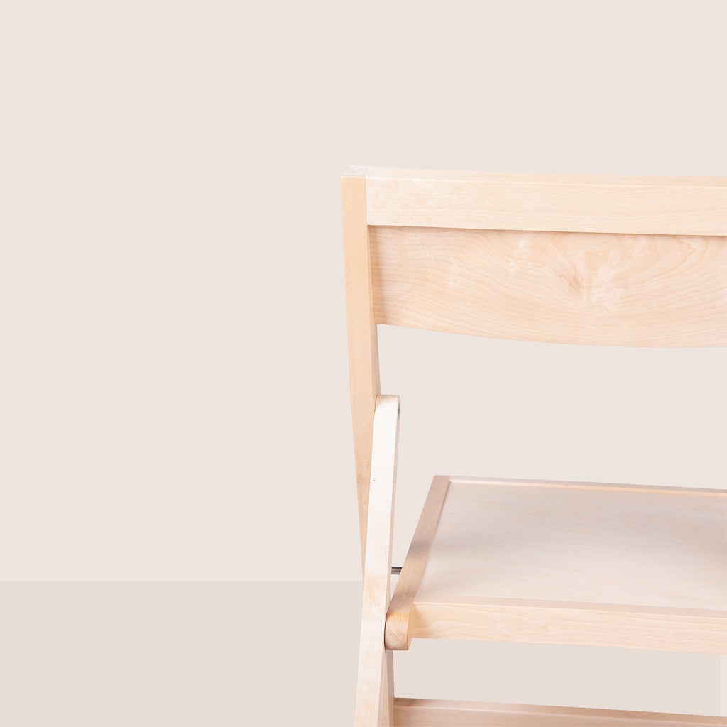 Goodee-Frama-Folding Flat Chair - Color - Natural Birch