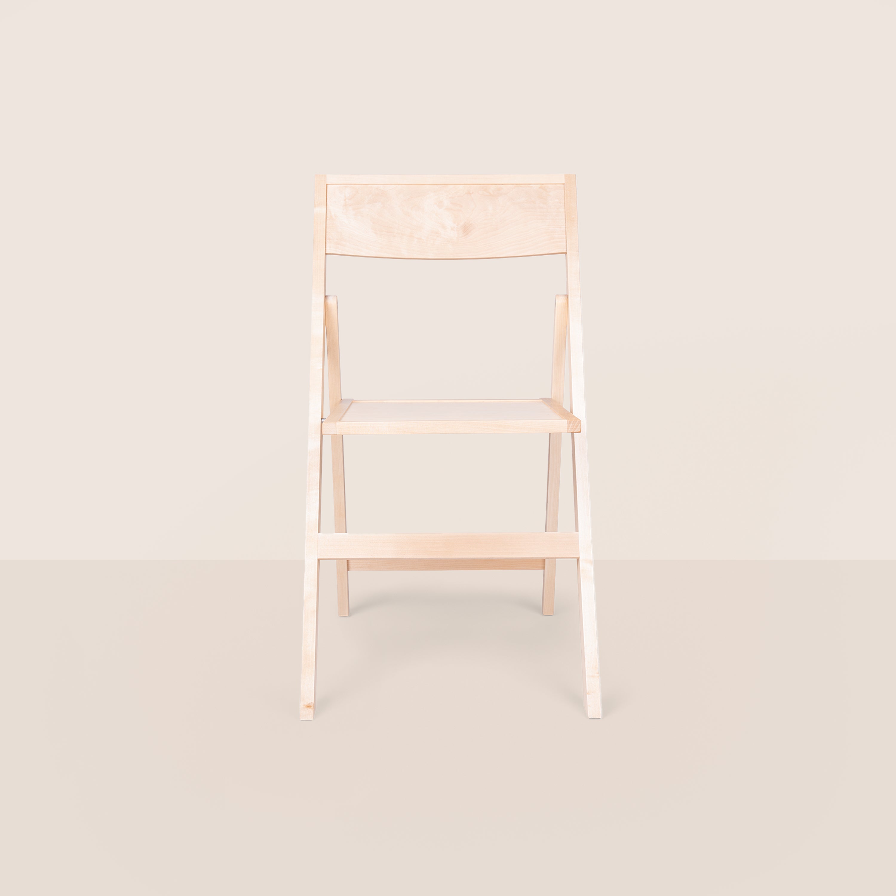 Goodee-Frama-Folding Flat Chair - Color - Natural Birch