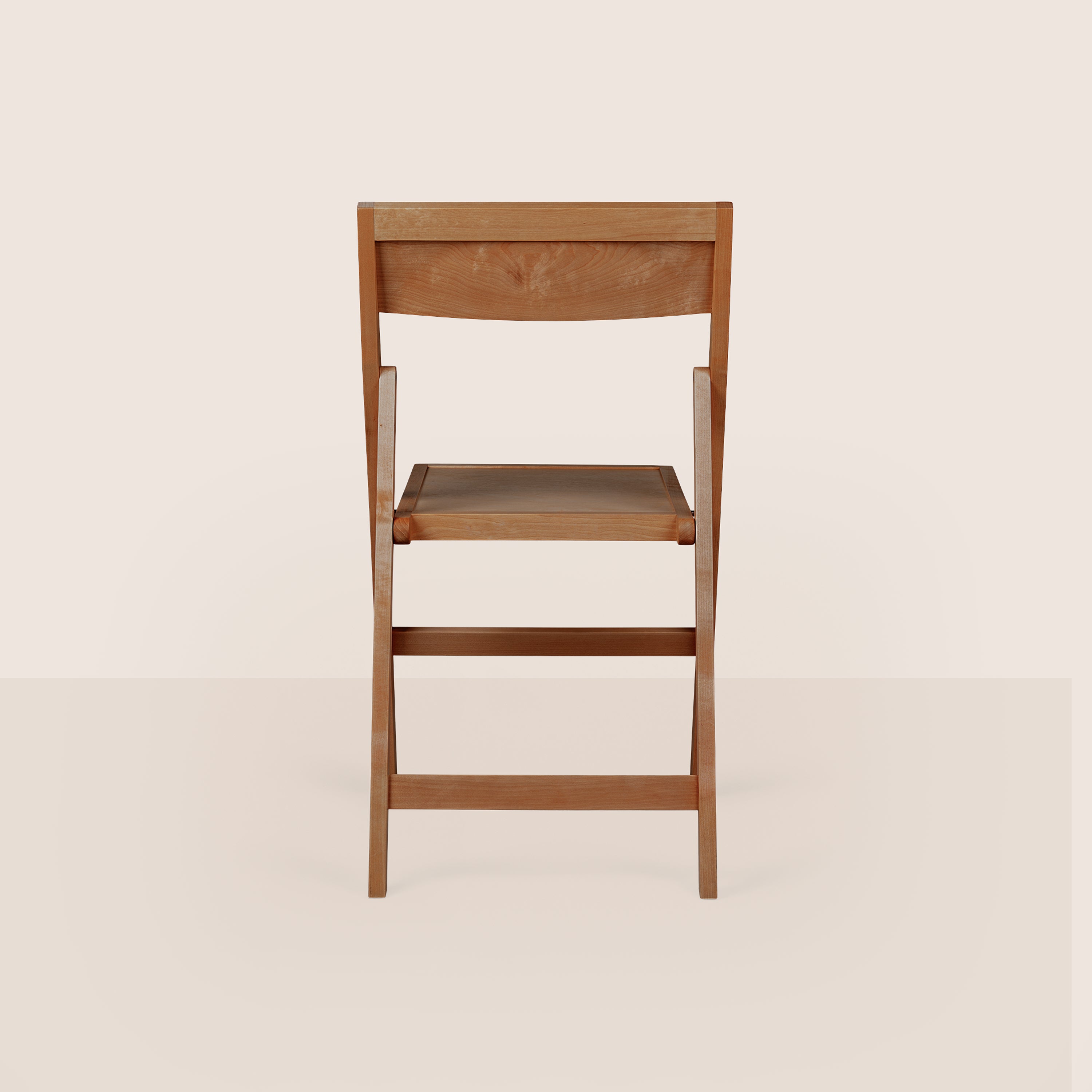 Goodee-Frama-Folding Flat Chair - Color - Warm Brown Birch