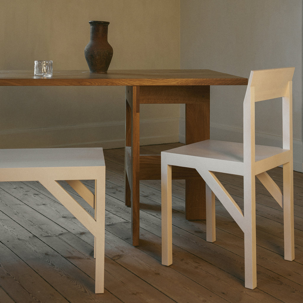 Goodee-Frama-Bracket Chair - Color - Base White Pine