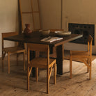 Goodee-Frama-Farmhouse Table - Pond - Color - Dark Oak