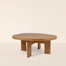 Goodee-Frama-Farmhouse Coffee Table - Pond - Color - Natural Oak