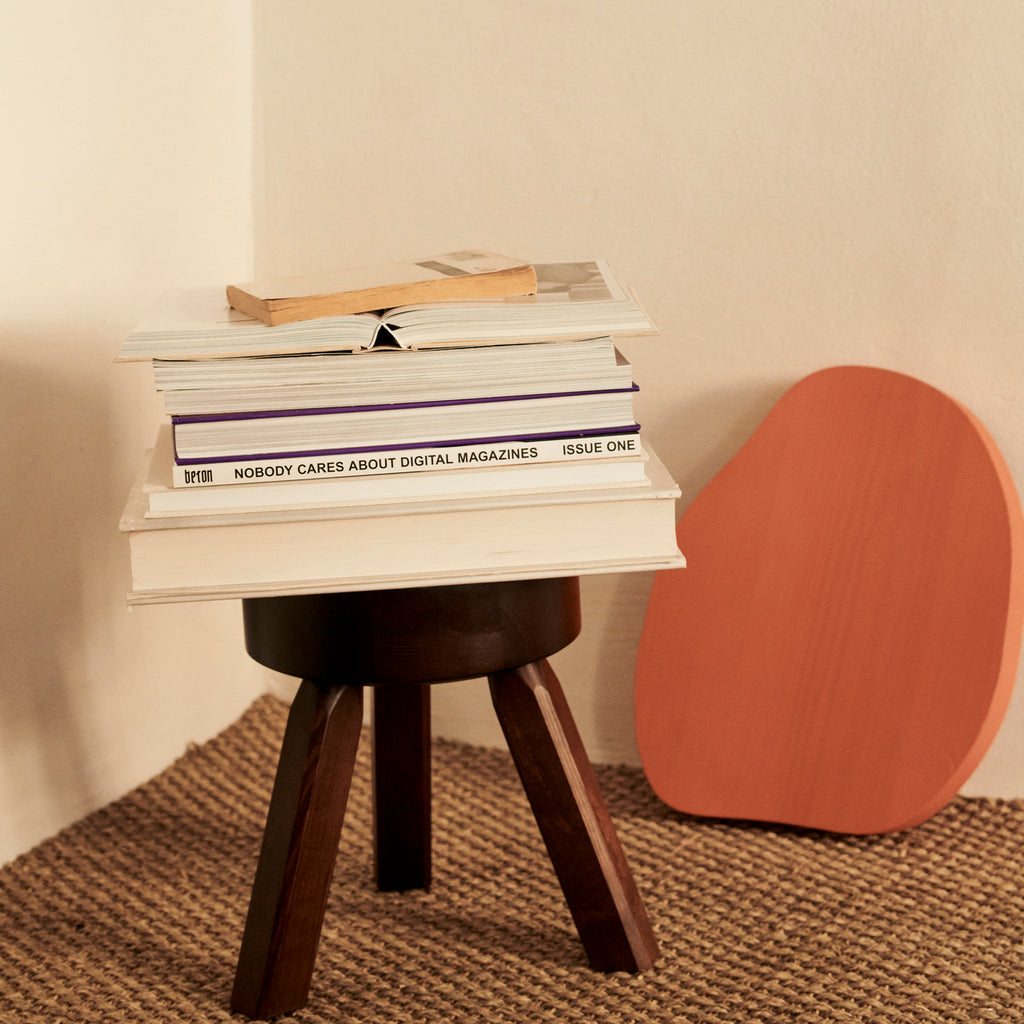 Goodee-Frama-AML Tabouret - Couleur - Pin foncé