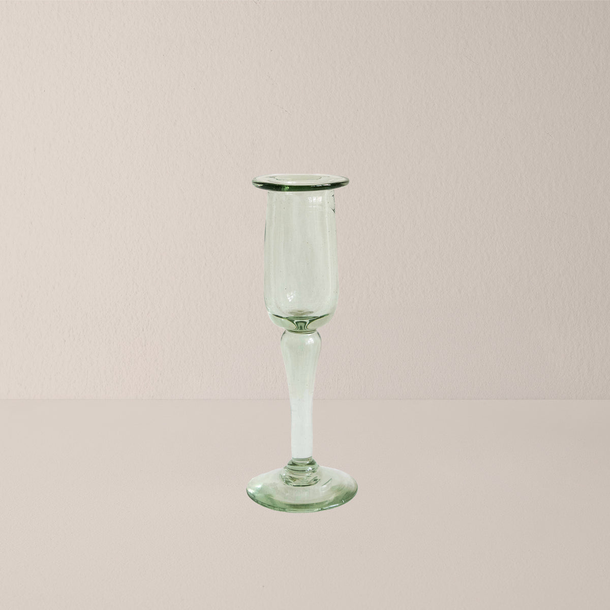 Goodee-Volverde-Glass Petal Taper Candle Holder - Large