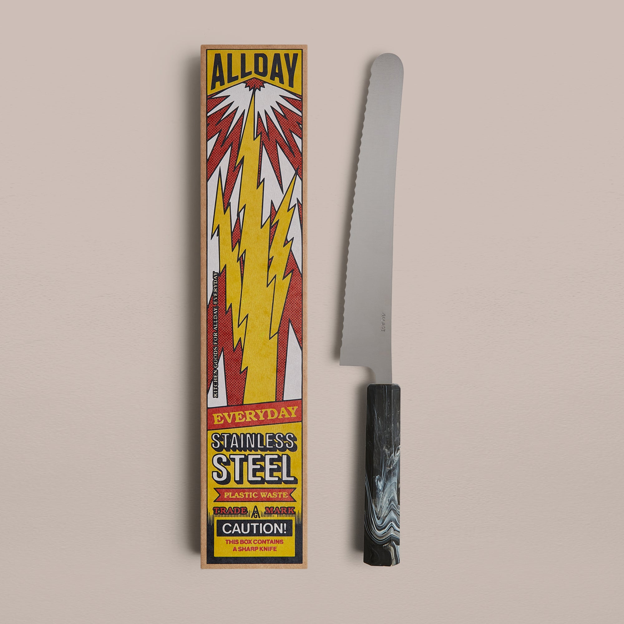 衛生日用品 R.E.G. O-K ALL STAINLESS 45 Bread Knife – Goodee