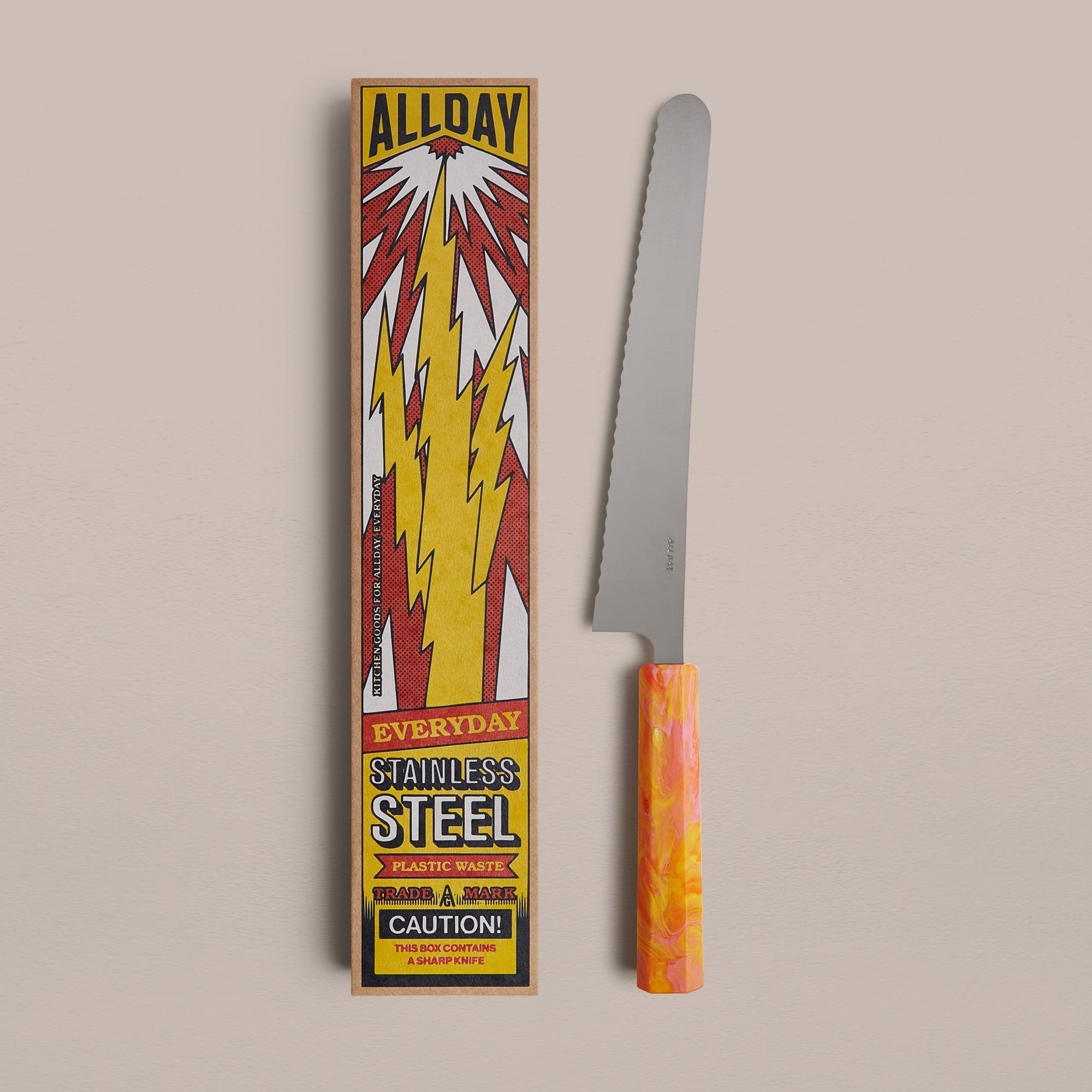 Goodee-All Day Goods-Bread Knife - Color - Space Dust