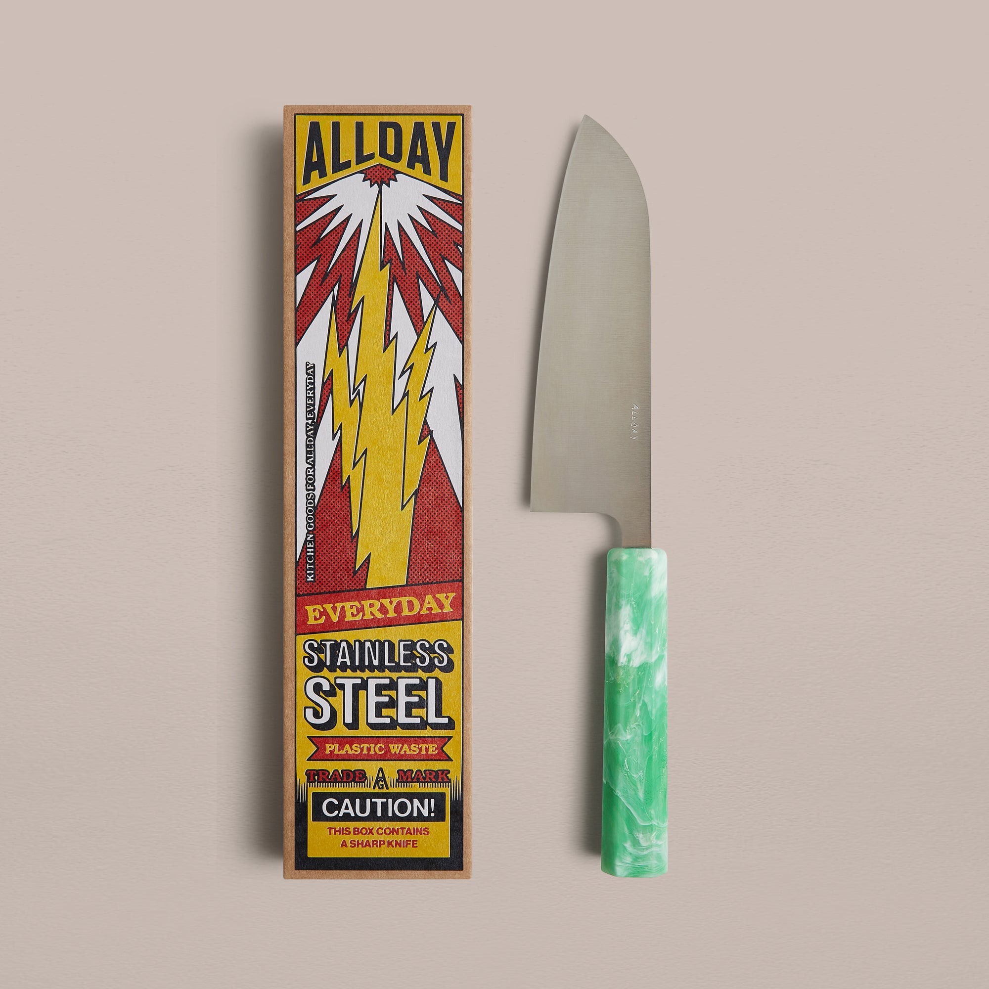 Goodee-All Day Goods-Santoku Knife - Color - Maldon