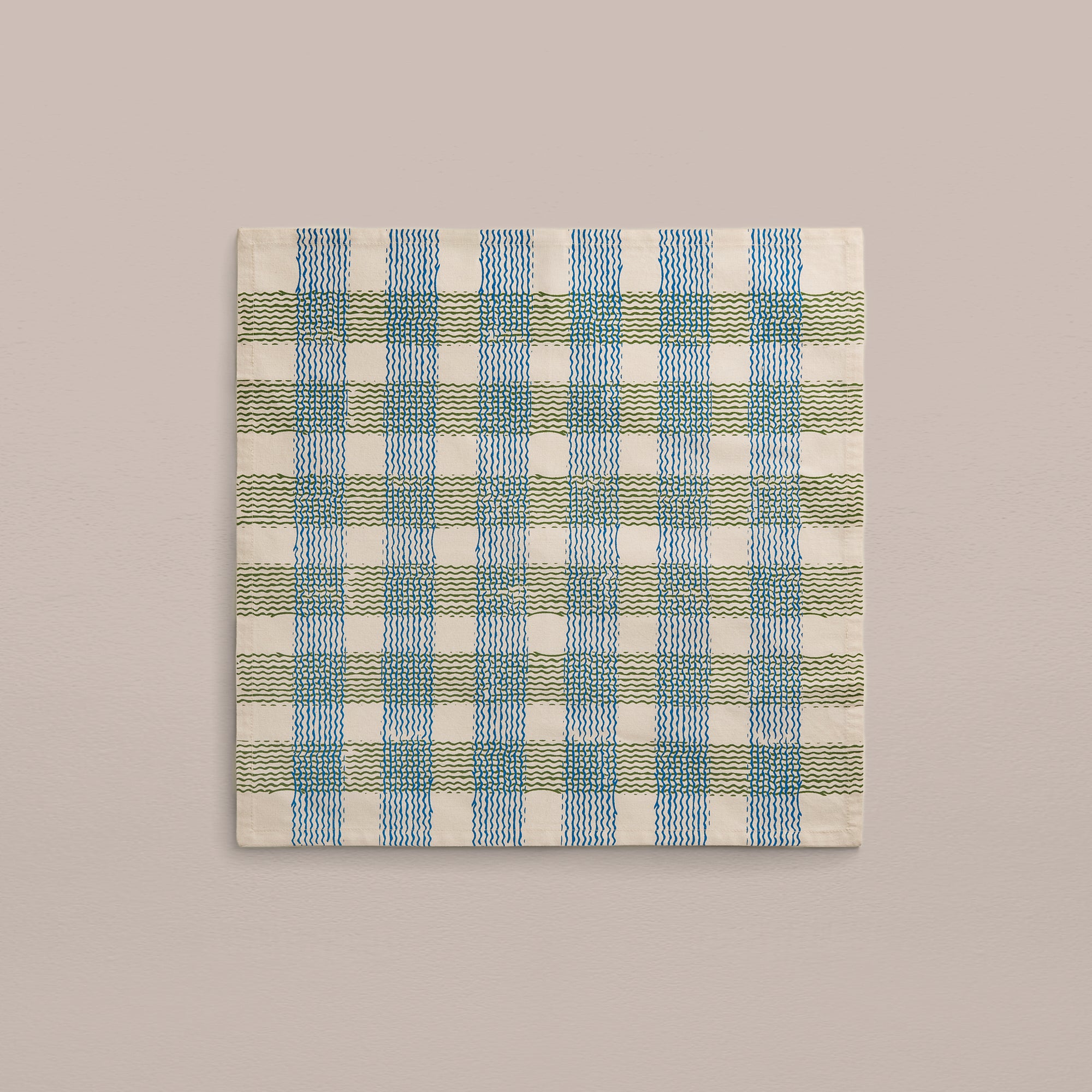 Goodee-ANŪT Cairo-Curly Napkin - Set of 2 - Color - Blue