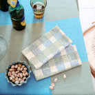 Goodee-ANŪT Cairo-Curly Napkin - Set of 2 - Color - Blue