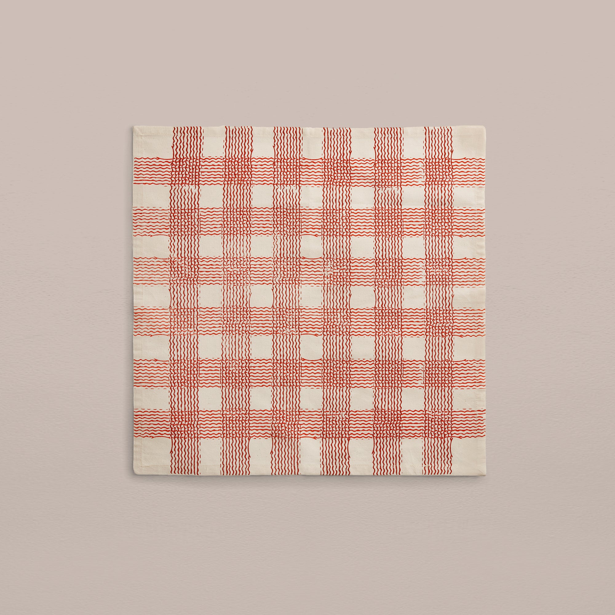 Goodee-ANŪT Cairo-Curly Napkin - Set of 2 - Color - Red