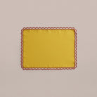 Goodee-ANŪT Cairo-Scallop Placemat - Set of 2 - Color - Amber