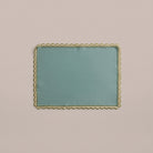 Goodee-ANŪT Cairo-Scallop Placemat - Set of 2 - Color - Aqua
