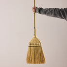 Goodee-Baan Boon-Bamboo Handle Broom - Natural & Olive - Color - Nature & Olive