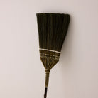 Goodee-Baan Boon-Bamboo Handle Broom - Olive & White - Color - Olive & White