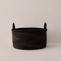 Medium Woven Short Basket