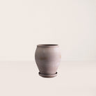 Goodee-Bergs Potter-Delphi Ø22 Tall Planter & Saucer - Color - Raw Grey