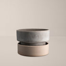 Goodee-Bergs Potter-Hoff Ø25 Low Planter - Color - Raw Grey