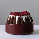 Goodee-Bergs Potter-Hoff Ø30 Saucer - Color - Burgundy Glazed