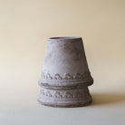 Goodee-Bergs Potter-Copenhagen Ø18 Planter & Saucer - Color - Raw Grey