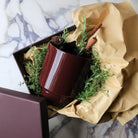 Goodee-Bergs Potter-Hoff Planter 14 - Color - Burgundy Glazed