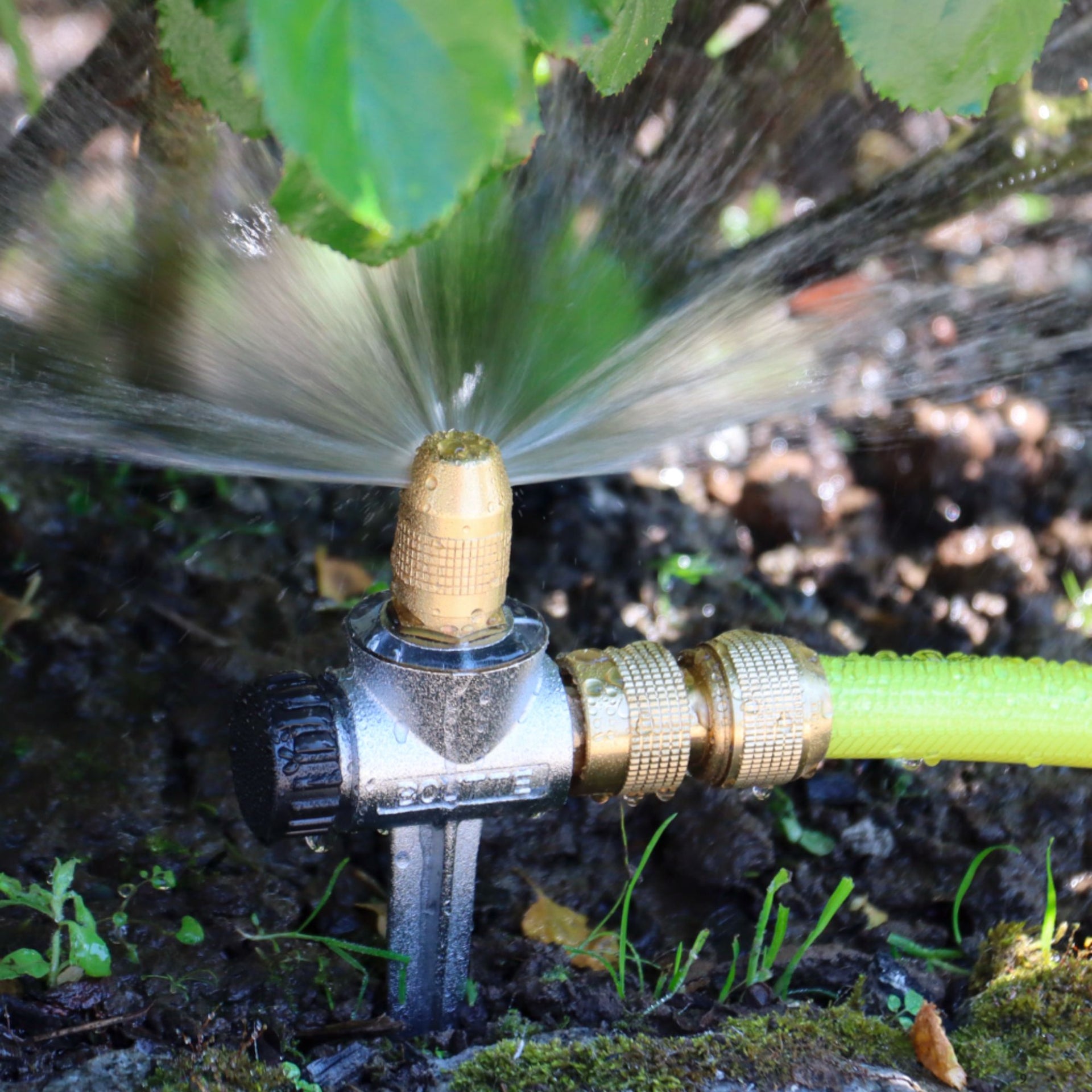 garden mister sprayer Spiked Steel & Brass Garden Mister
