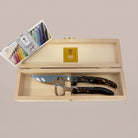 Goodee-Claude Dozorme-2-Piece Bar Knife & Bottle Opener Set - Tortoise - Color - Tortoise