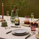 Goodee-Sabre Paris-Bistrot Solid Flatware - Set of 4 - Color - Dark Green/Shiny