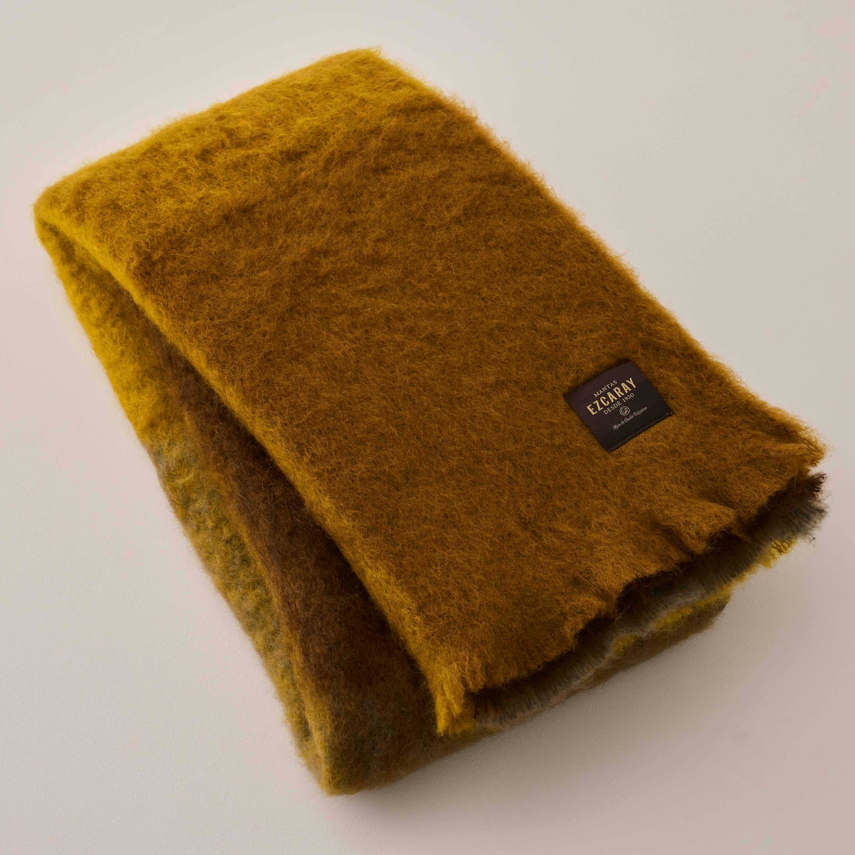 Goodee-Ezcaray-Cuadros Throw - Color - Turmeric