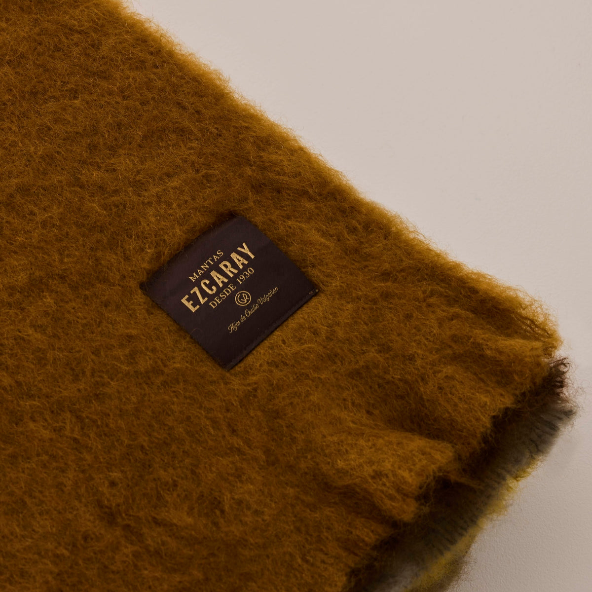 Goodee-Ezcaray-Cuadros Throw - Color - Turmeric