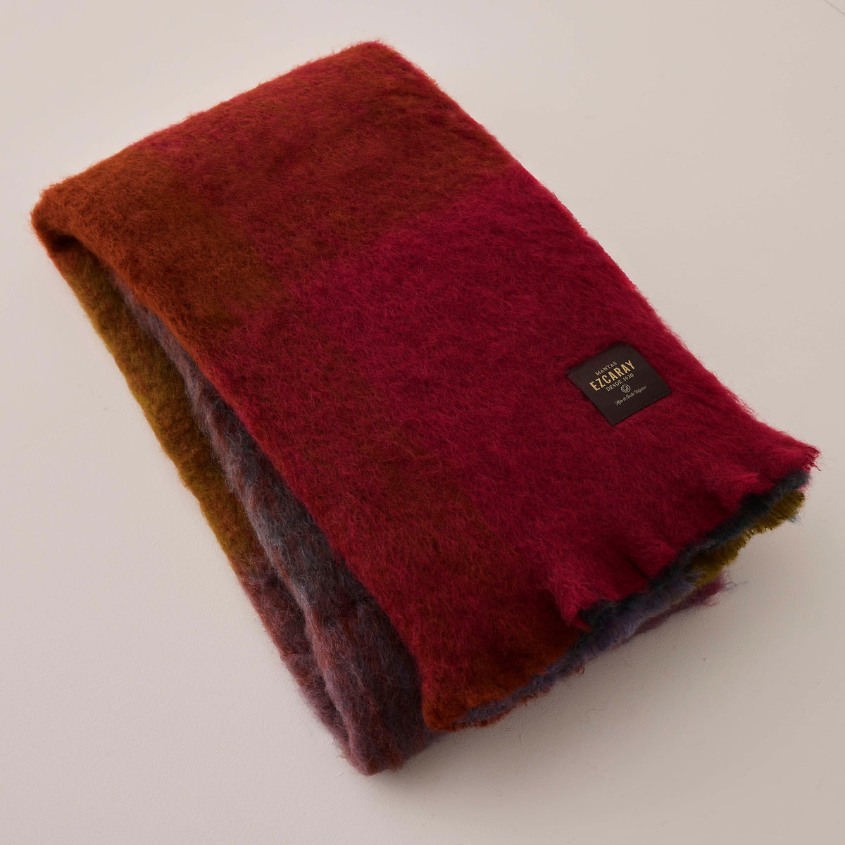 Goodee-Ezcaray-Cuadros Throw - Color - Plum