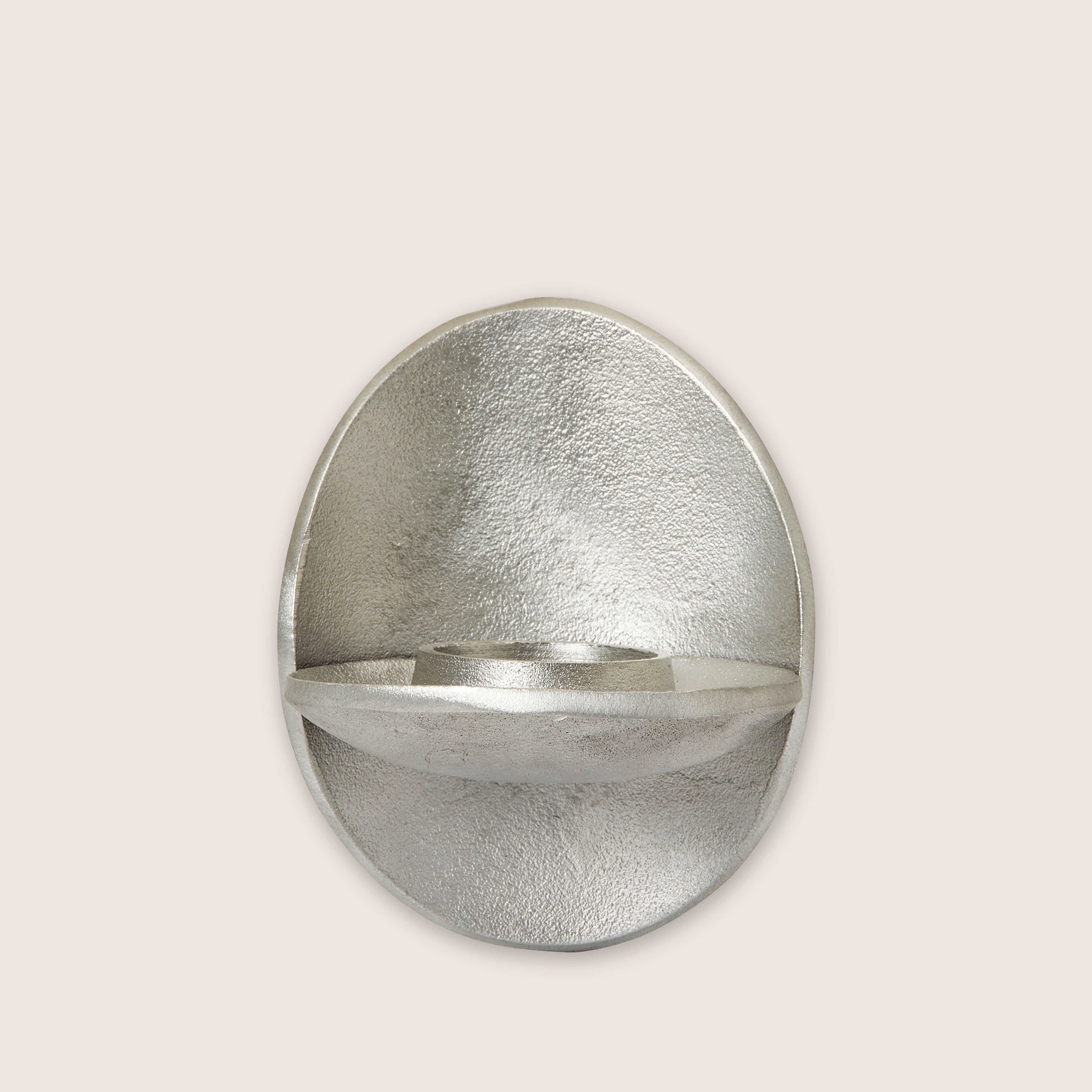 Goodee-Ferm Living- Agapé Tealight Candle Holder - Color - Aluminum