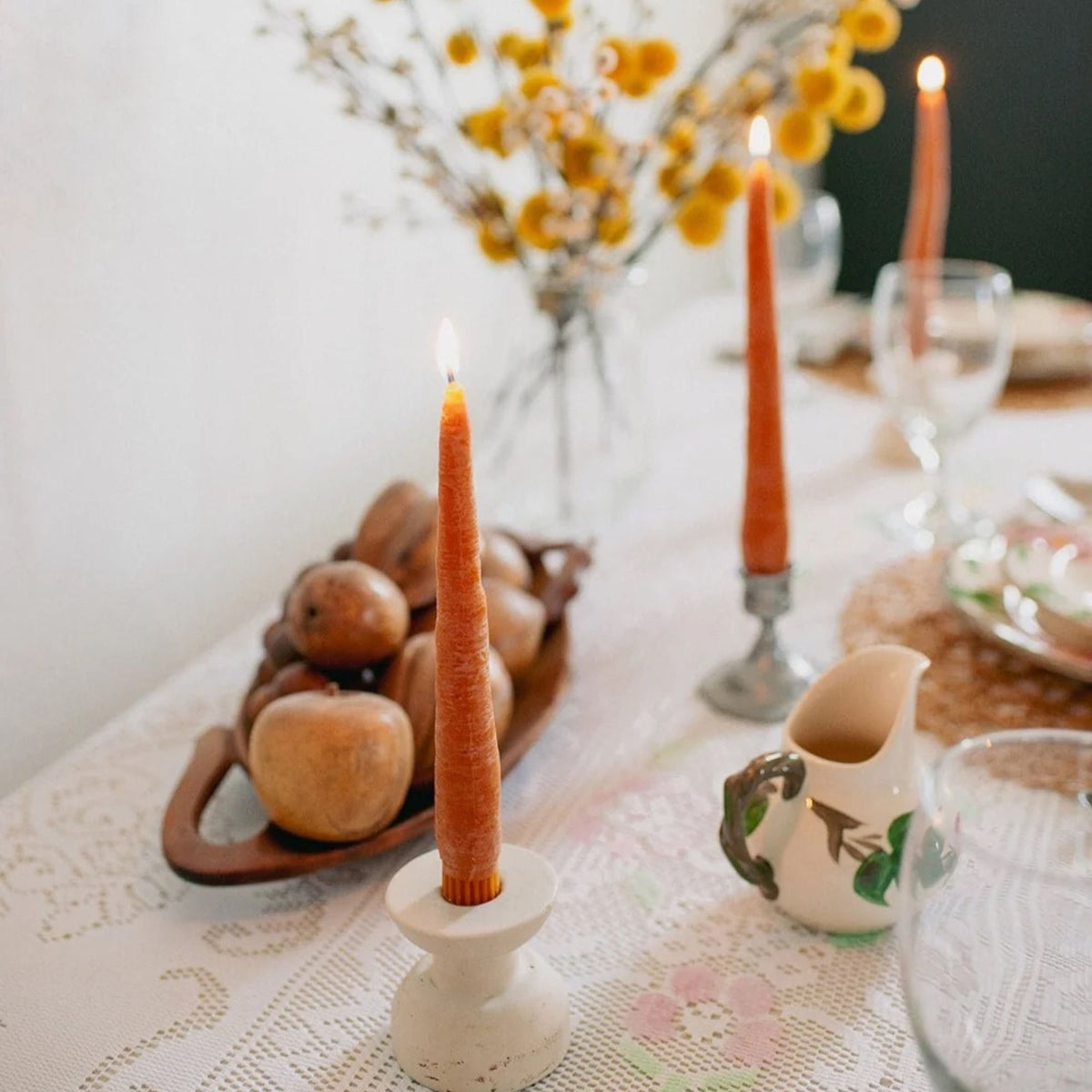 Goodee-Happy Organics-Carrot candles - Set of 2