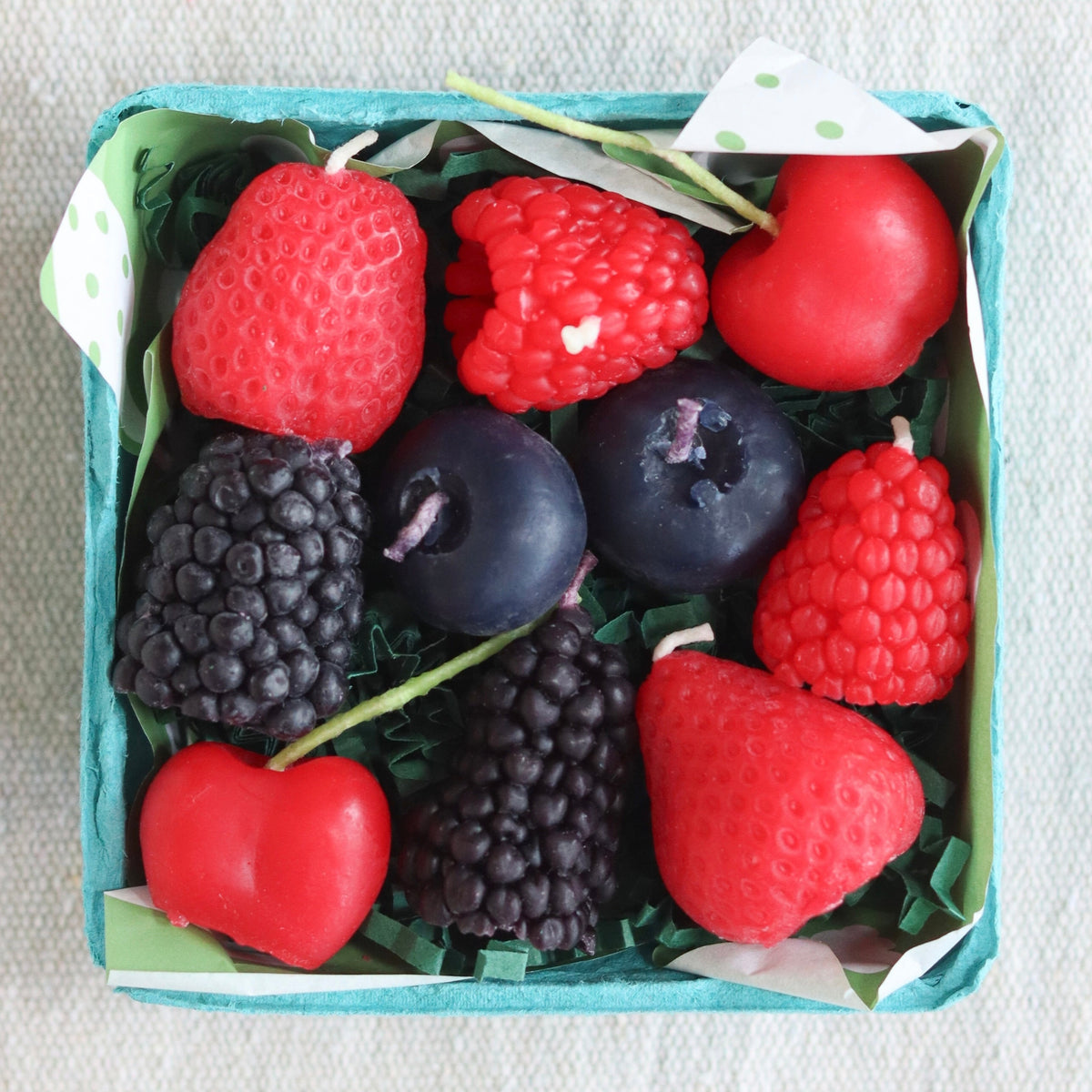 Goodee-Happy Organics-Mixed Berry Birthday candle - Set of 10