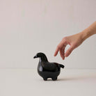 Goodee-Kashiwa Craft-Horse Ornament  - Glazed - Color - Black